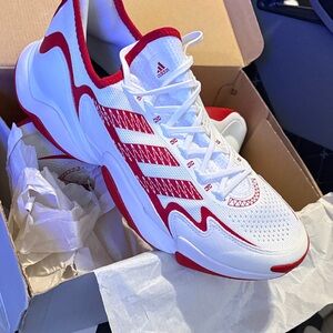 ADIDAS American football, Impact FLX.  Red/Wht.